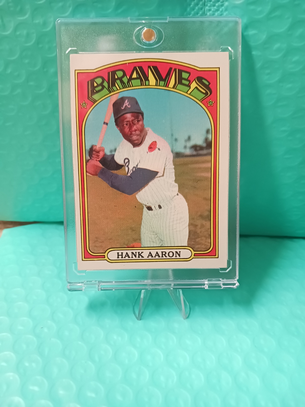 1972 O-PEE-CHEE HANK AARON #299 MINT MINT